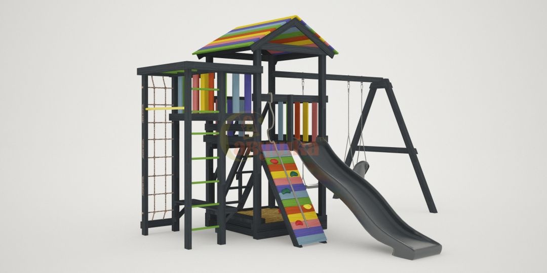 Детская площадка Савушка 5 BLACK EDITION